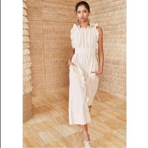 Ulla Johnson Simka stripe jumpsuit